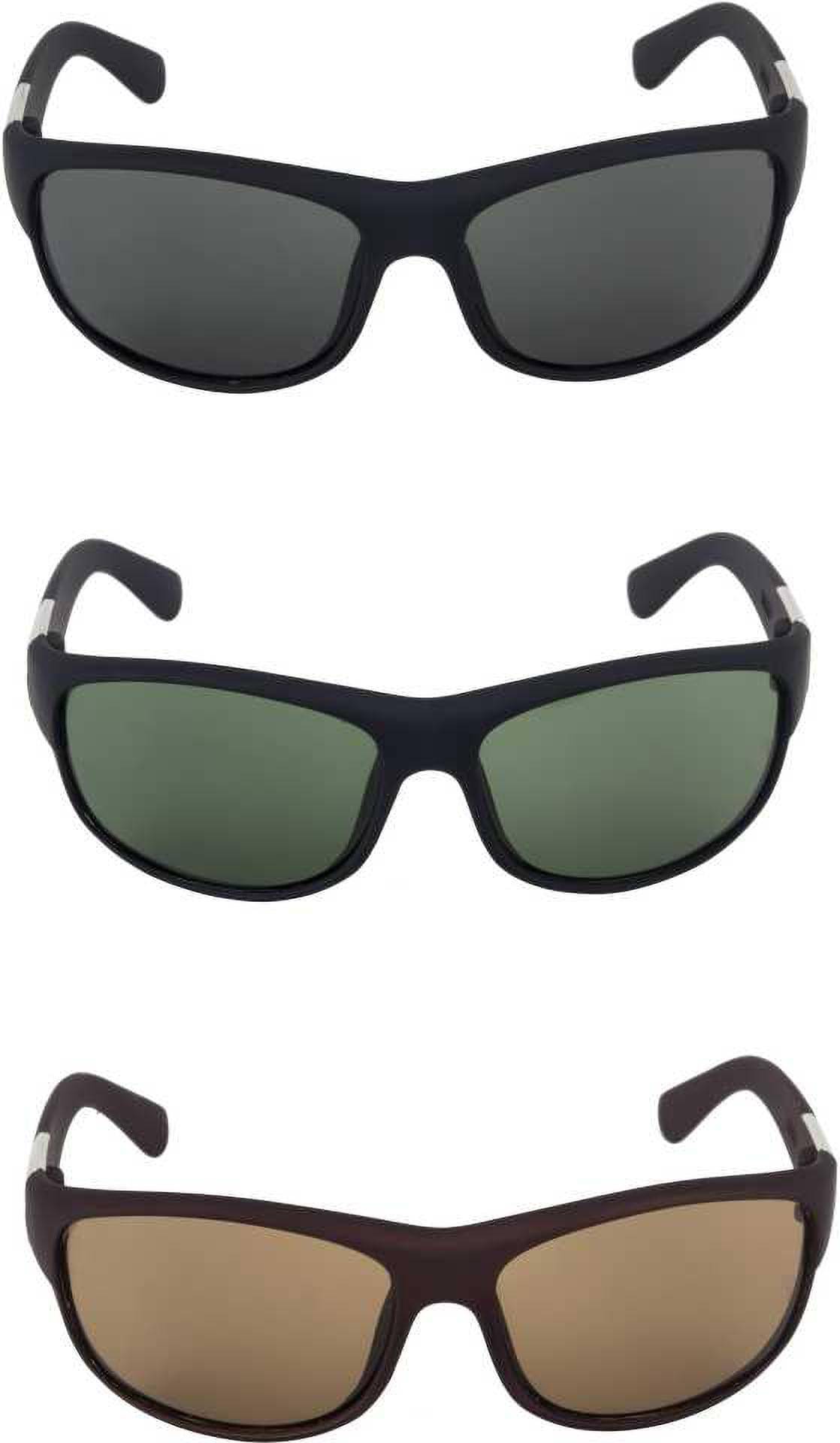 Elligator Multicolor Rectangular Sunglasses ( Pack of 3 ) Elligator Multicolor Rectangular Sunglasses ( Pack of 3 )