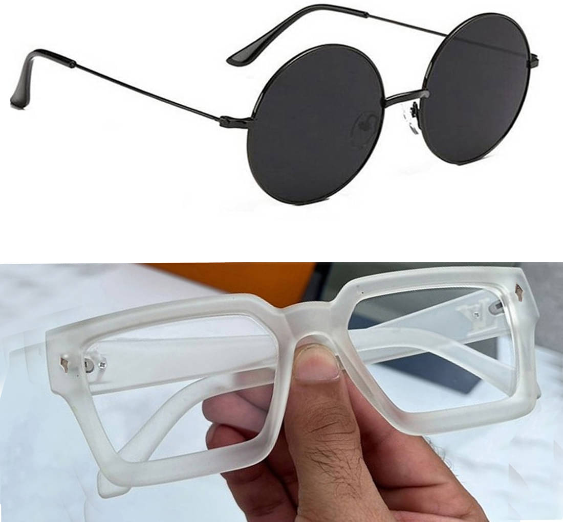 Elligator Multicolor Rectangular Sunglasses ( Pack of 2 ) Elligator Multicolor Rectangular Sunglasses ( Pack of 2 )