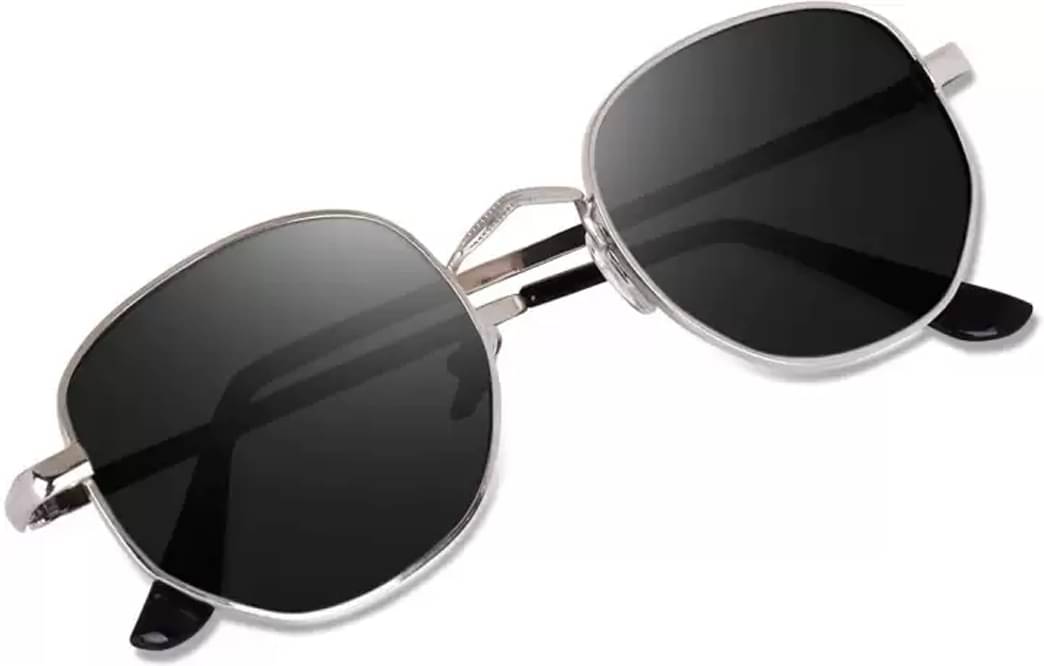 Elligator Silver Rectangular Sunglasses ( Pack of 1 ) Elligator Silver Rectangular Sunglasses ( Pack of 1 )