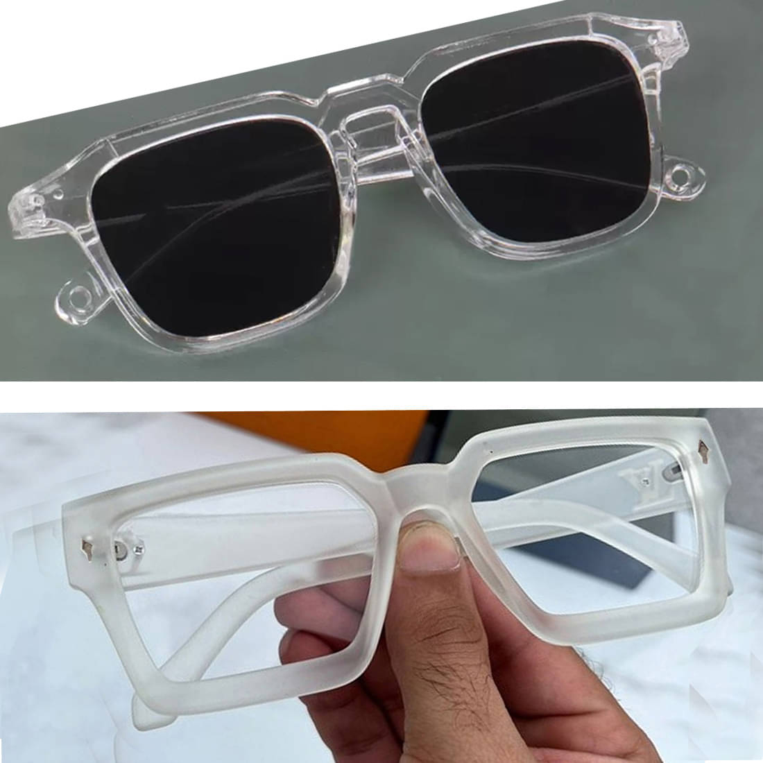 Elligator White Rectangular Sunglasses ( Pack of 2 ) Elligator White Rectangular Sunglasses ( Pack of 2 )