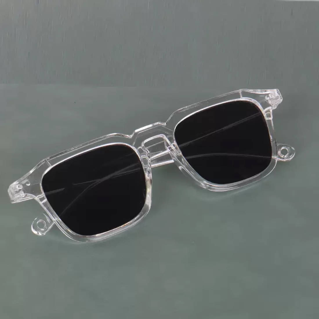     			Elligator White Square Sunglasses ( Pack of 1 )