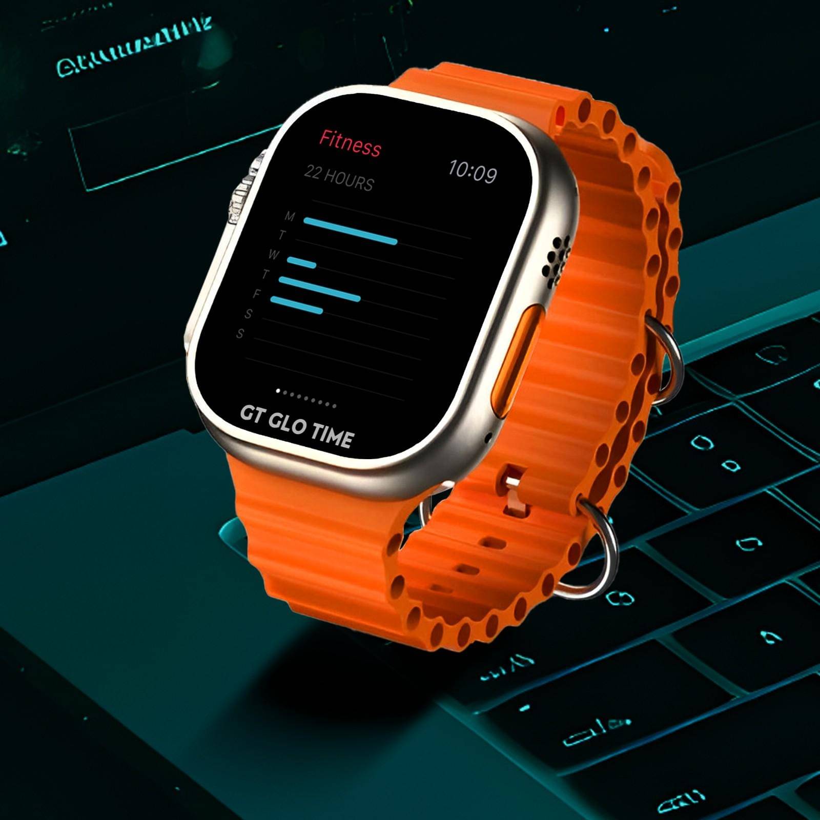 GT GLOTIME AMOLED BT Calling Rubber Upto 2-3 days Smart Watch Orange GT GLOTIME AMOLED BT Calling Rubber Upto 2-3 days Smart Watch Orange