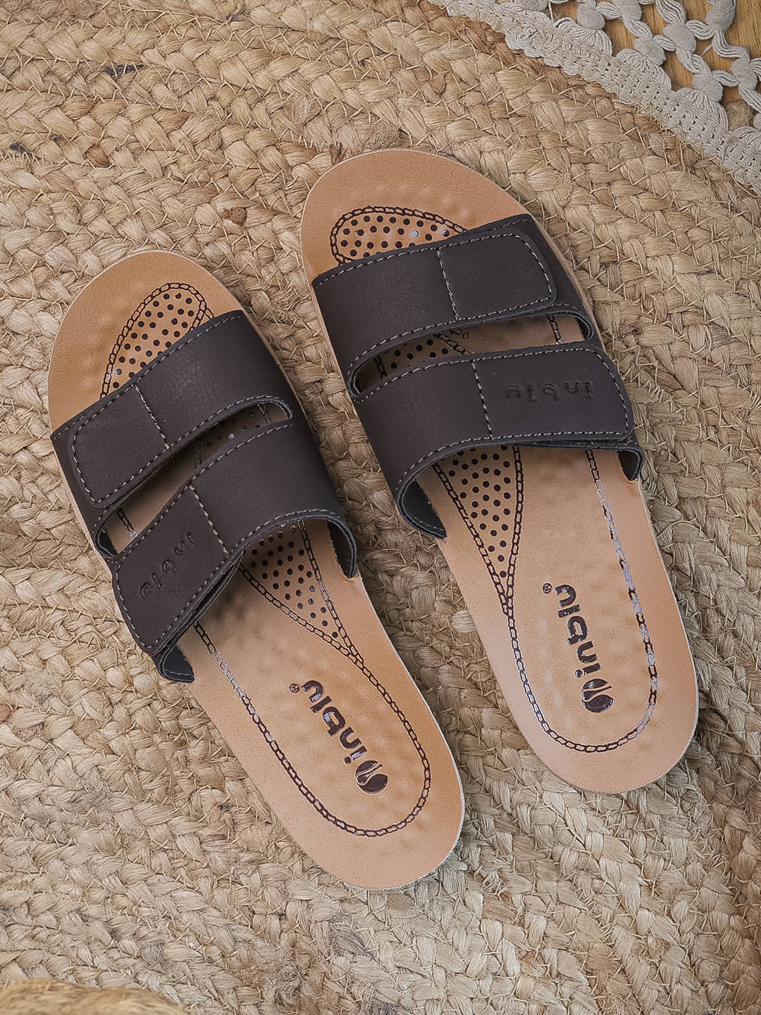 Inblu Brown Women's Slipper