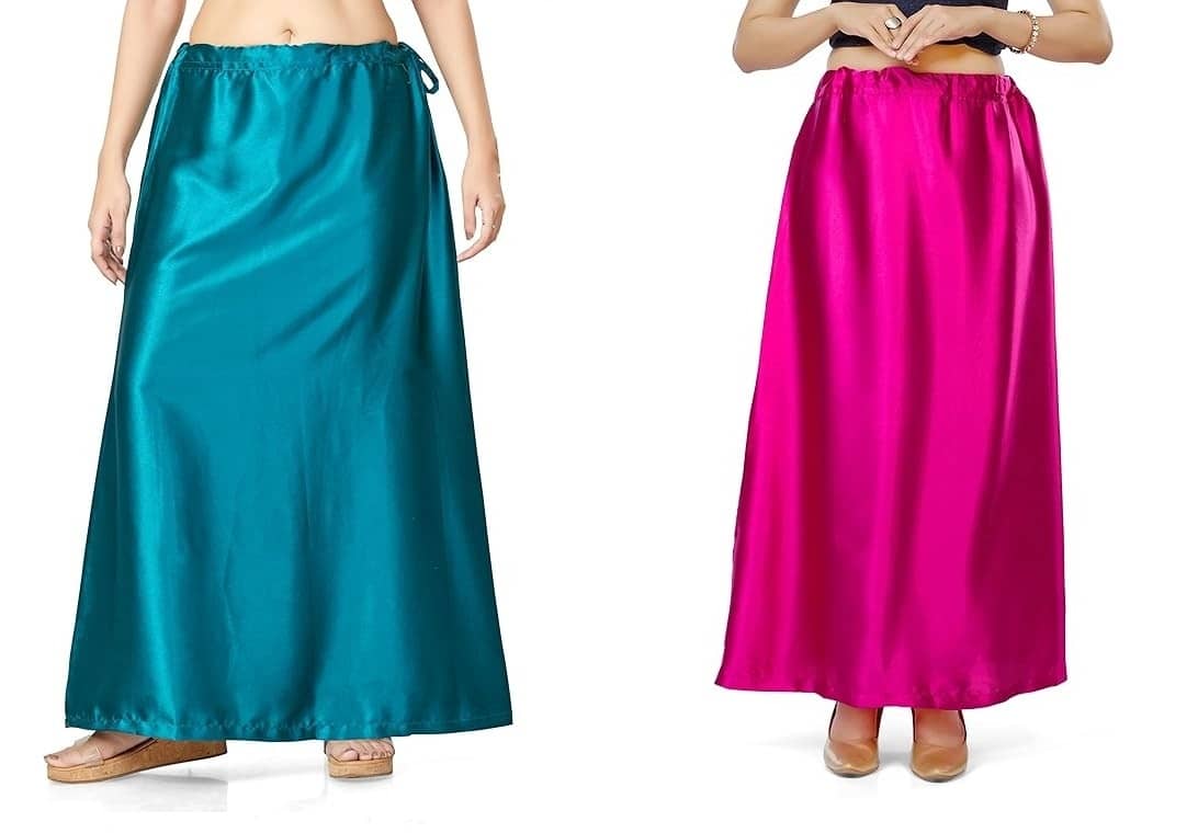 JTG enterprises Satin Petticoat ( Multicoloured , )