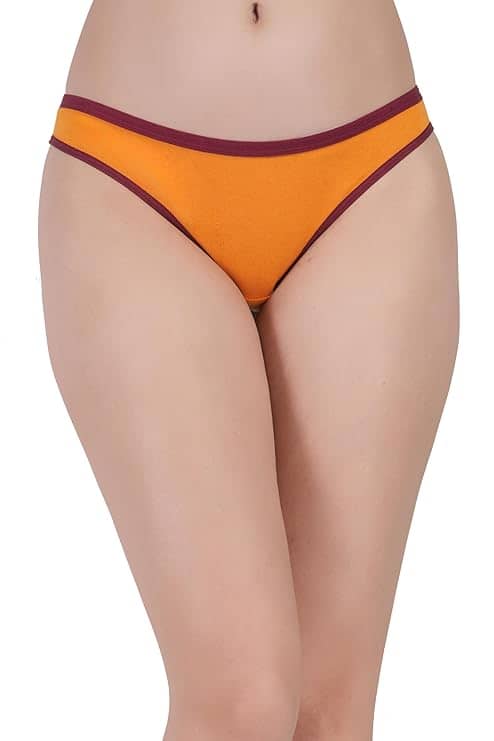 Louis Craft Pack of 1 Cotton Thongs For Women ( Multicolor4 )