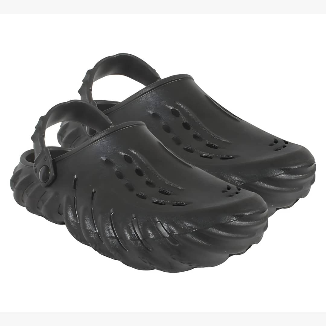 MODLING Black Men's Massage Flip Flop