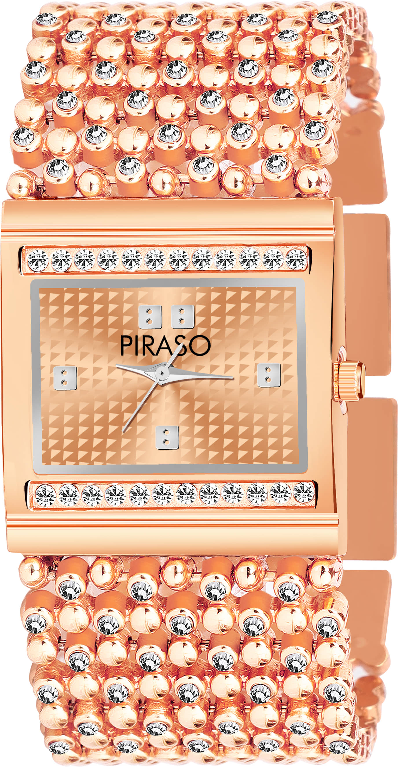 PIRASO Peach Metal Analog Men's Watch