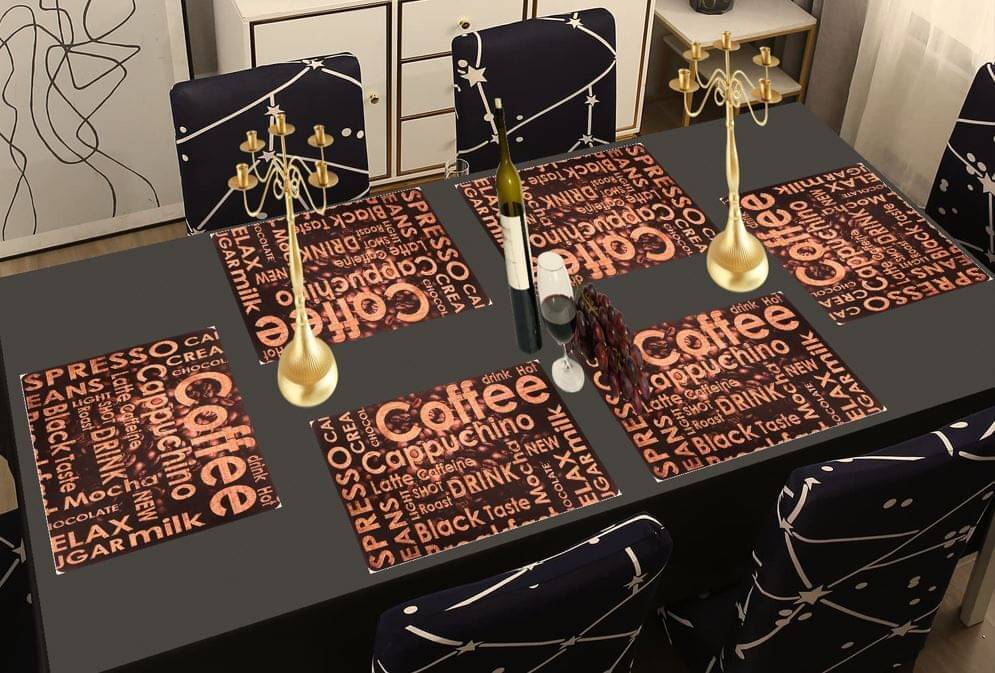 Revexo PVC Solid Rectangle Table Mats ( 40 cm x 30 cm ) Pack of 1 - Multi Revexo PVC Solid Rectangle Table Mats ( 40 cm x 30 cm ) Pack of 1 - Multi