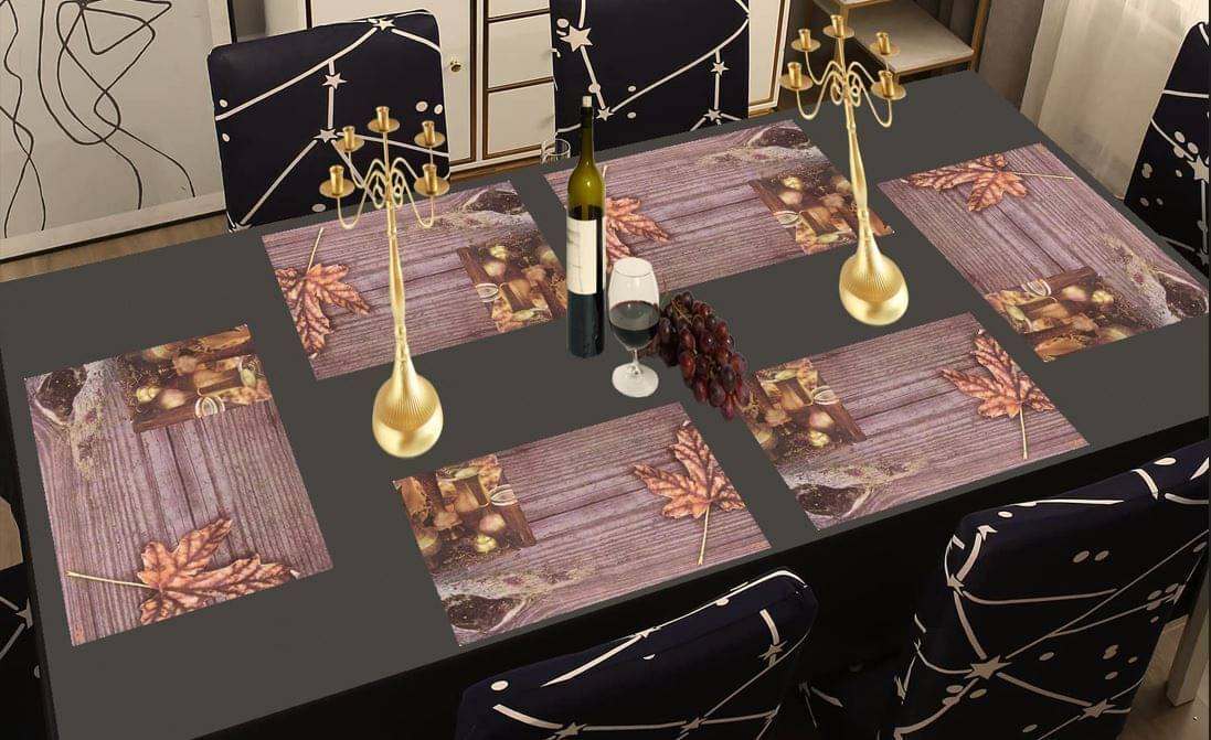 Revexo PVC Solid Rectangle Table Mats ( 40 cm x 30 cm ) Pack of 1 - Multi Revexo PVC Solid Rectangle Table Mats ( 40 cm x 30 cm ) Pack of 1 - Multi