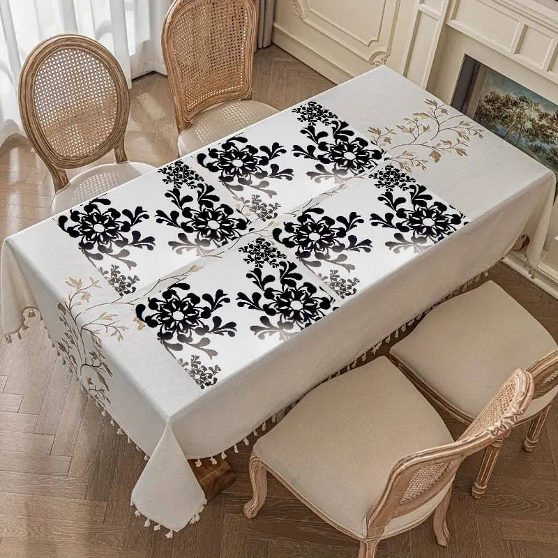     			Revexo PVC Solid Rectangle Table Mats ( 40 cm x 30 cm ) Pack of 1 - Multi
