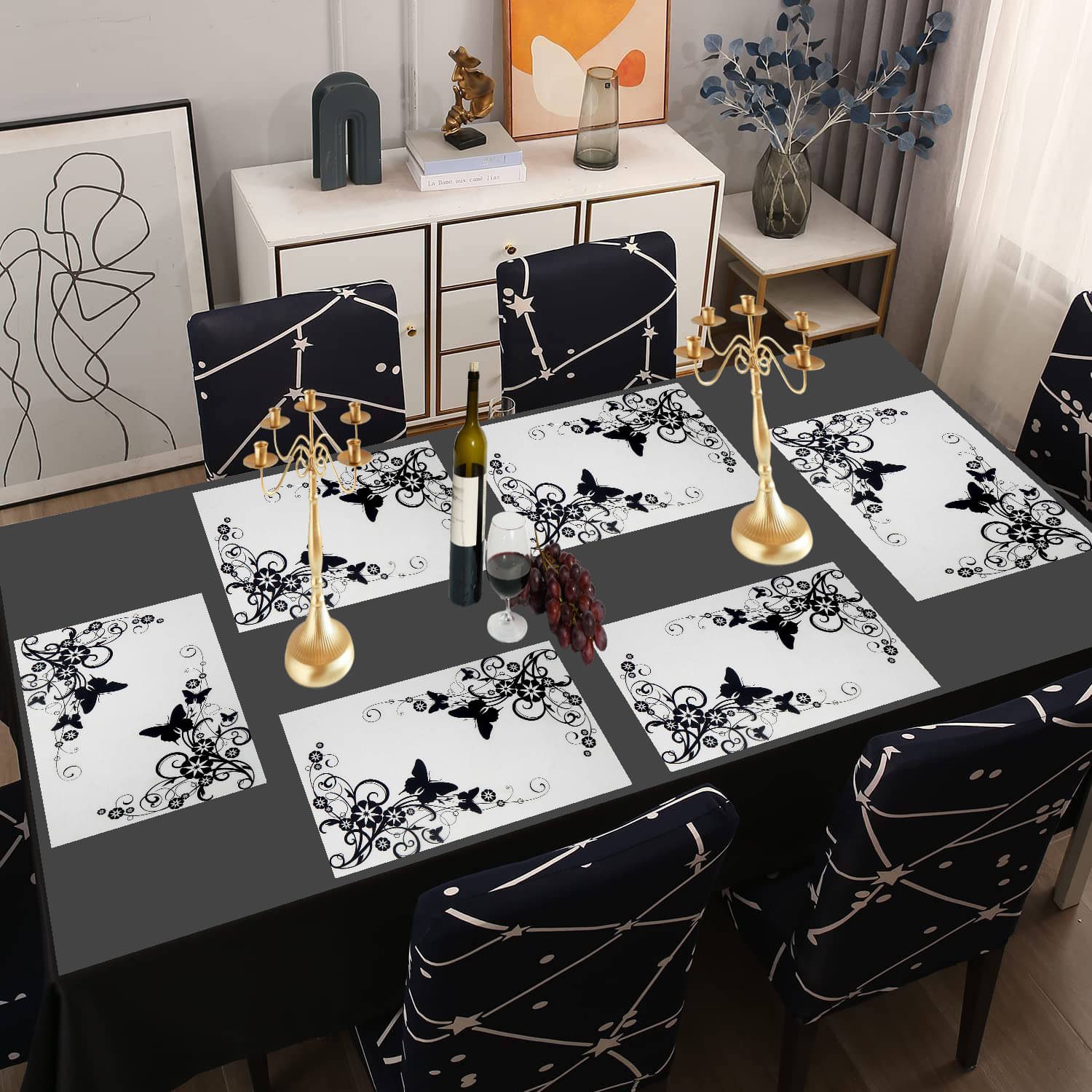     			Revexo PVC Solid Rectangle Table Mats ( 40 cm x 30 cm ) Pack of 1 - Multi