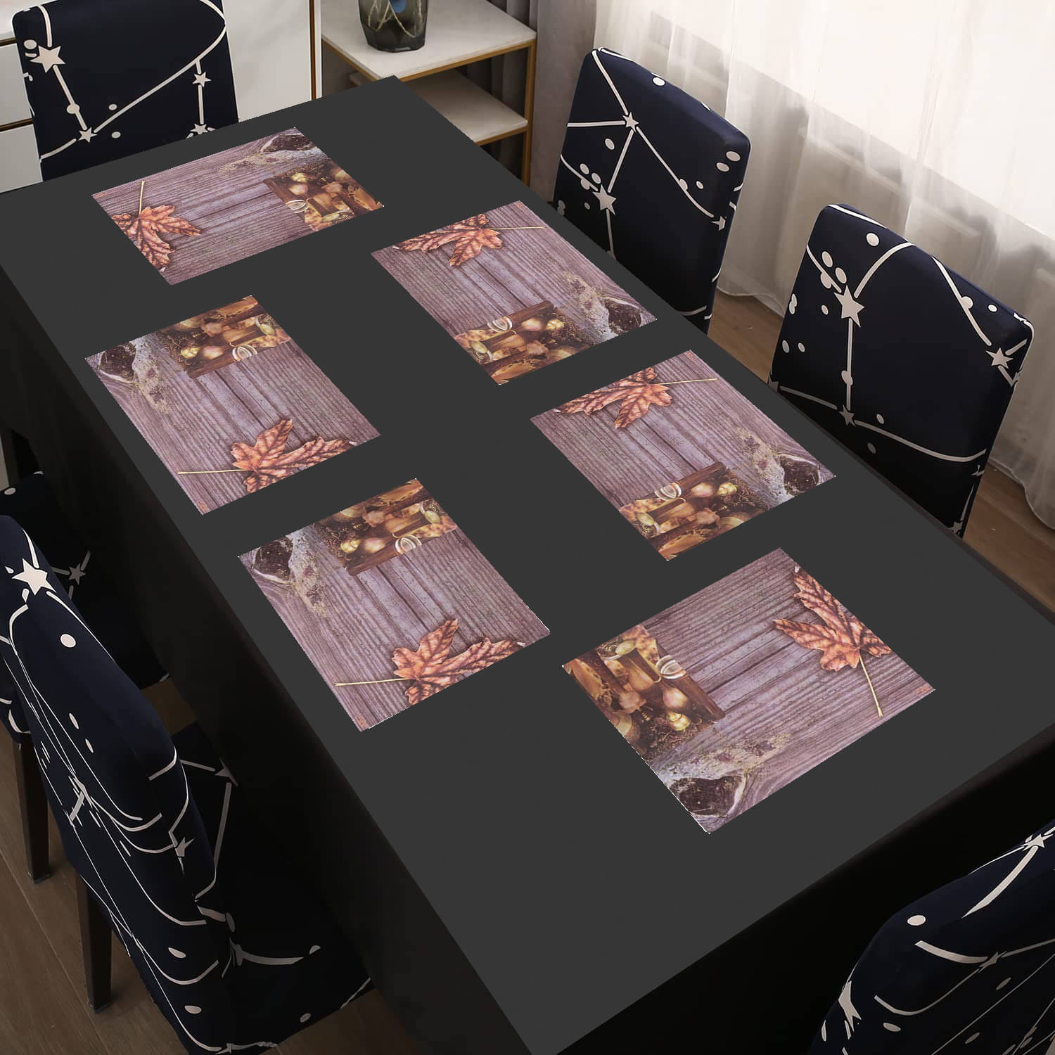 Revexo PVC Solid Rectangle Table Mats ( 40 cm x 30 cm ) Pack of 1 - Multi Revexo PVC Solid Rectangle Table Mats ( 40 cm x 30 cm ) Pack of 1 - Multi