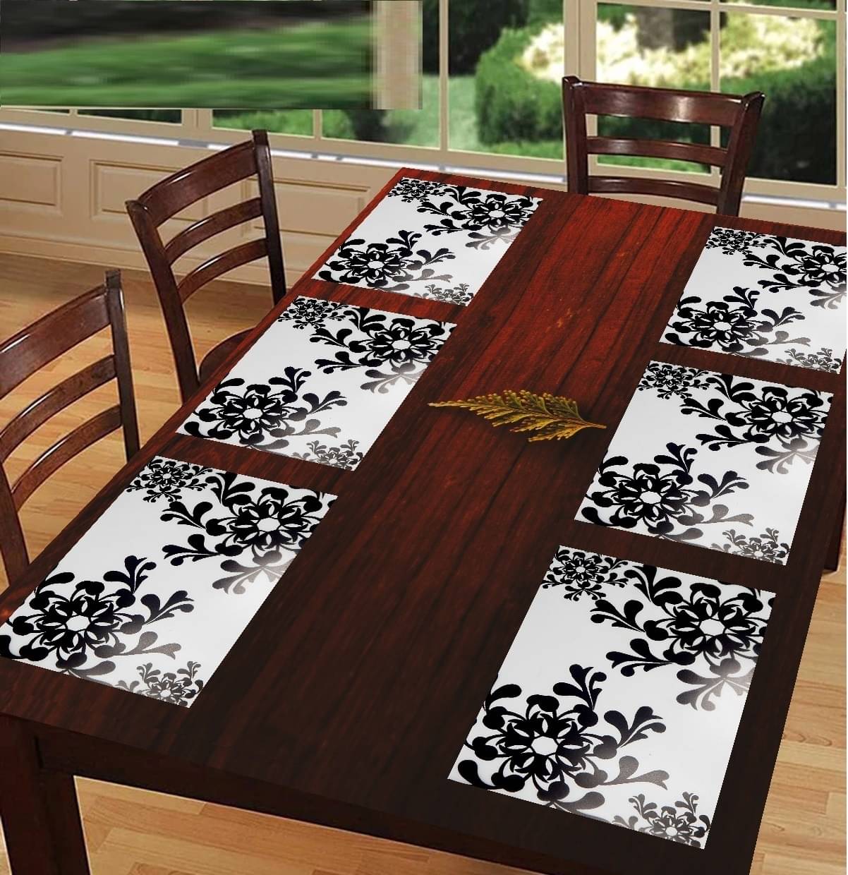 Revexo PVC Solid Rectangle Table Mats ( 40 cm x 30 cm ) Pack of 1 - Multi Revexo PVC Solid Rectangle Table Mats ( 40 cm x 30 cm ) Pack of 1 - Multi