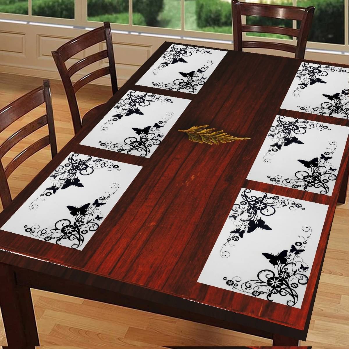Revexo PVC Solid Rectangle Table Mats ( 40 cm x 30 cm ) Pack of 1 - Multi Revexo PVC Solid Rectangle Table Mats ( 40 cm x 30 cm ) Pack of 1 - Multi
