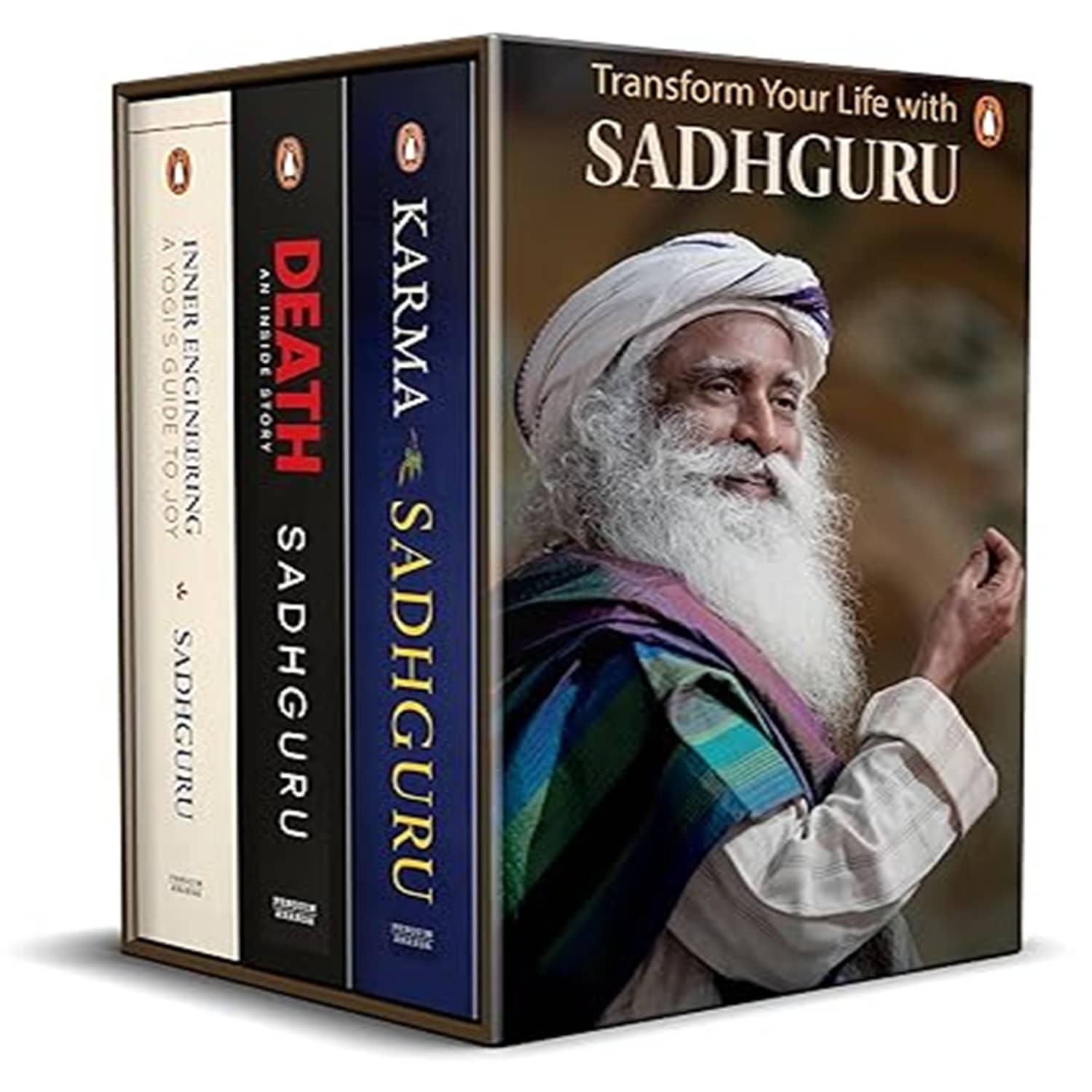 Transform Your Life With Sadhguru: Boxset of 3 bestsellers- Inner Engineering, Death, Karma Paperback – 5 June 2023 - Stationery | Buy online on ZillyBuy