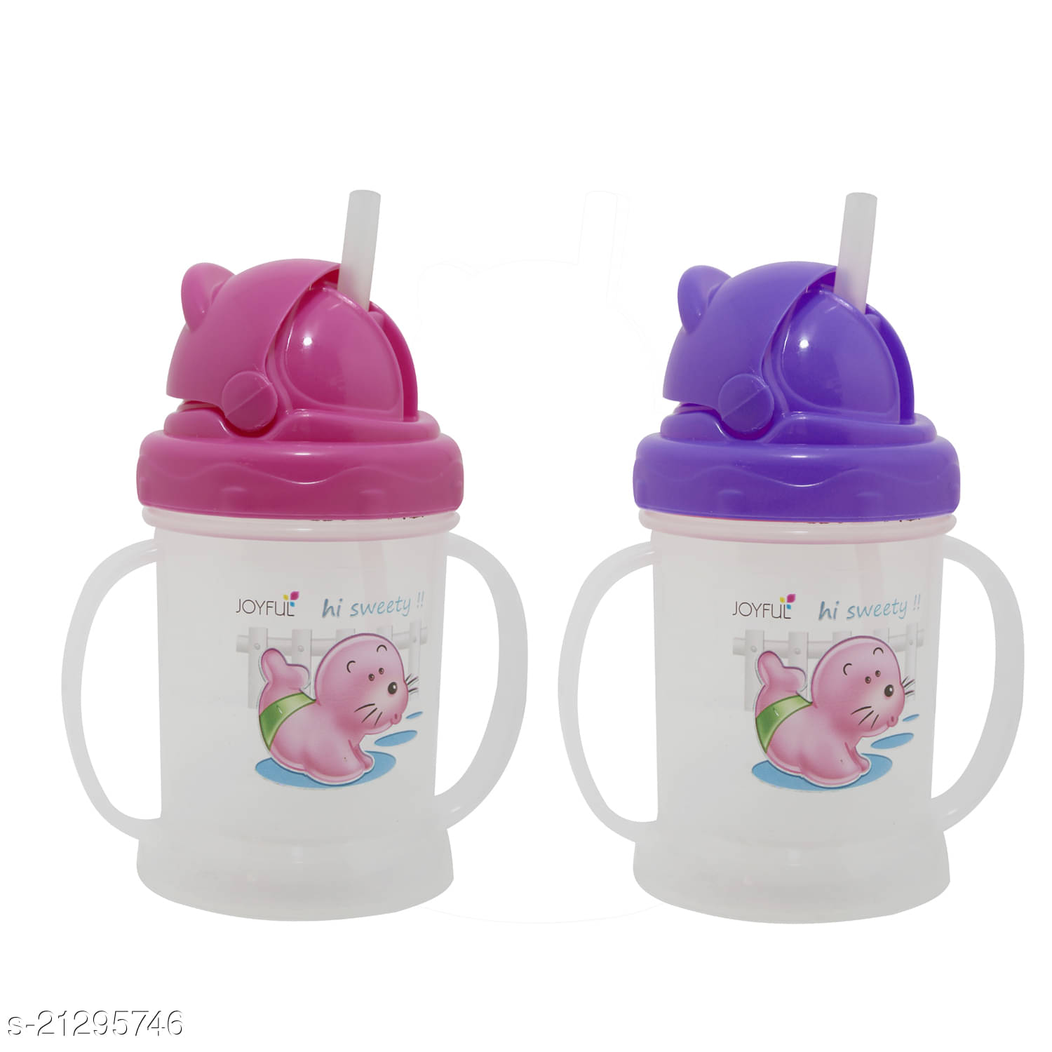     			WHITEIBIS 200 Multicolor Feeding Bottle ( Pack of 2 )