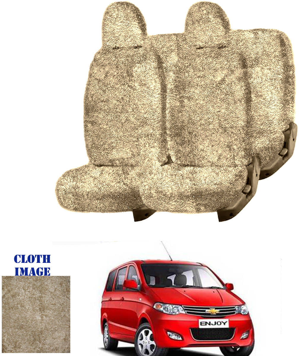 Chevrolet Enjoy Beige 8 Seater Car Seat Cover
