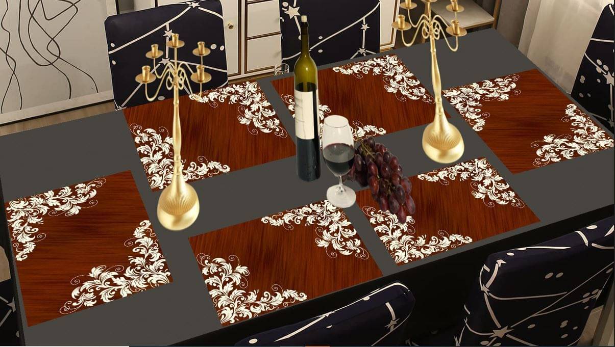 CreadCraft PVC Solid Rectangle Table Mats ( 40 cm x 30 cm ) Pack of 1 - Multi CreadCraft PVC Solid Rectangle Table Mats ( 40 cm x 30 cm ) Pack of 1 - Multi