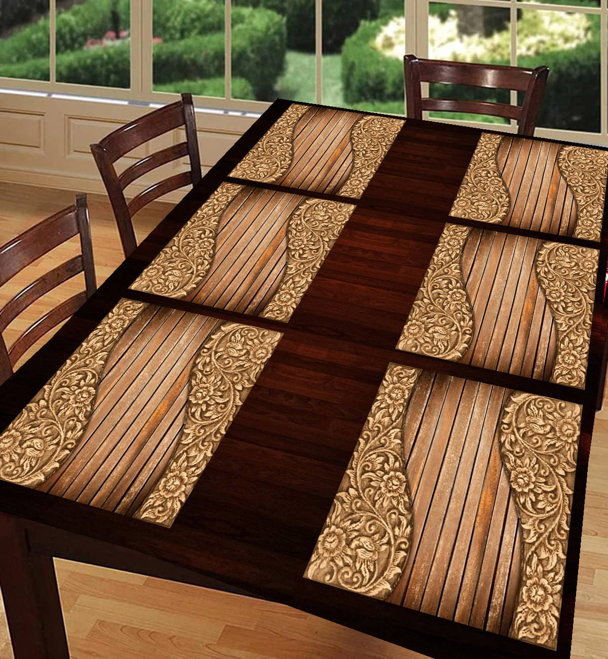 CreadCraft PVC Solid Rectangle Table Mats ( 40 cm x 30 cm ) Pack of 1 - Multi CreadCraft PVC Solid Rectangle Table Mats ( 40 cm x 30 cm ) Pack of 1 - Multi