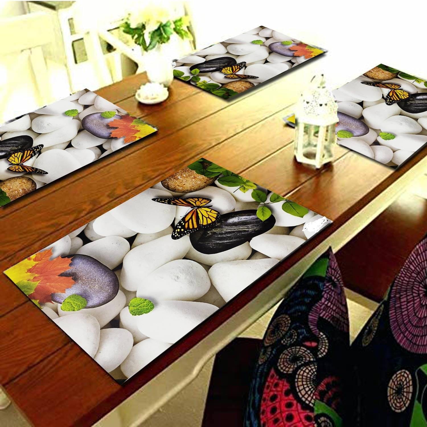 CreadCraft PVC Solid Rectangle Table Mats ( 40 cm x 30 cm ) Pack of 1 - Multi CreadCraft PVC Solid Rectangle Table Mats ( 40 cm x 30 cm ) Pack of 1 - Multi