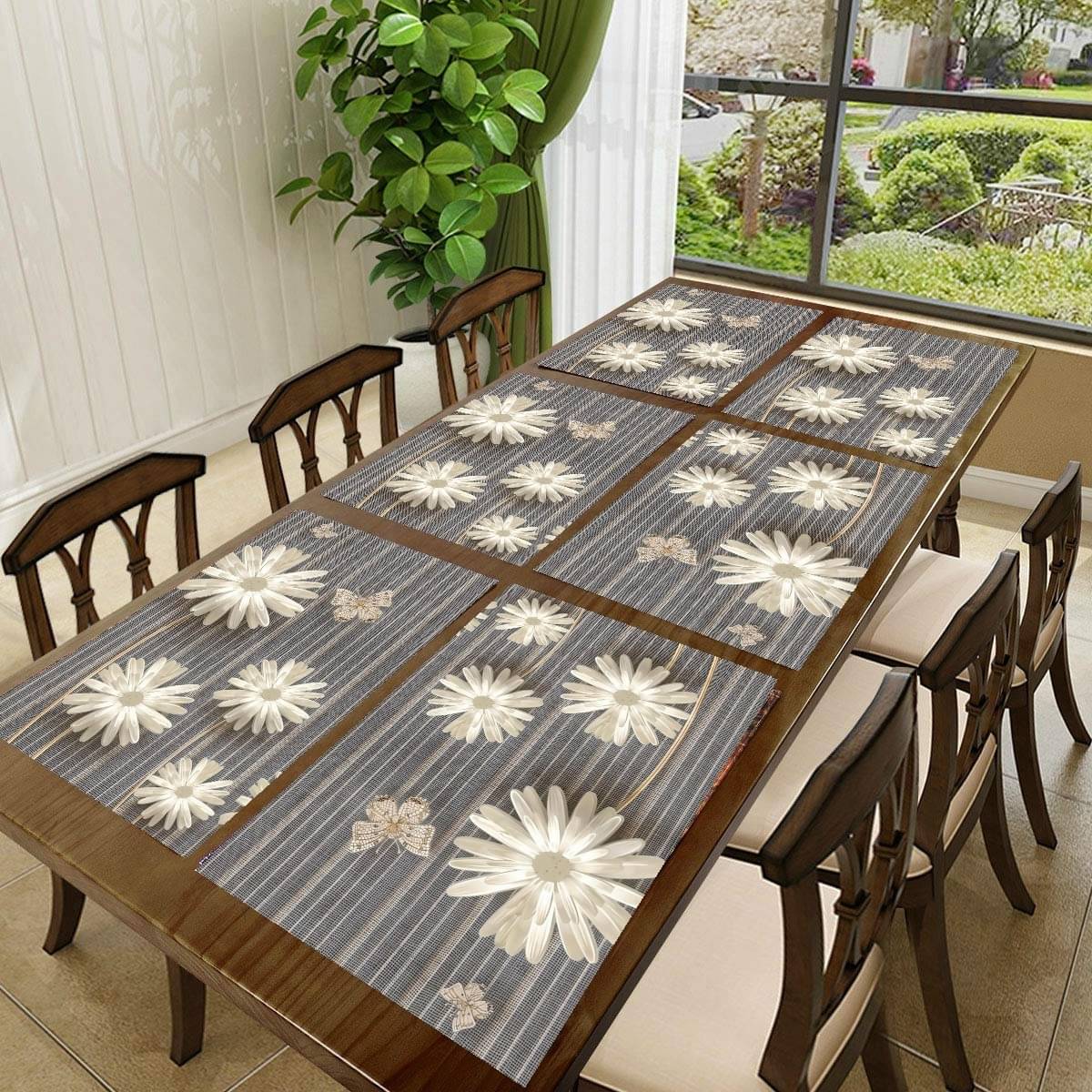 CreadCraft PVC Solid Rectangle Table Mats ( 40 cm x 30 cm ) Pack of 1 - Multi CreadCraft PVC Solid Rectangle Table Mats ( 40 cm x 30 cm ) Pack of 1 - Multi