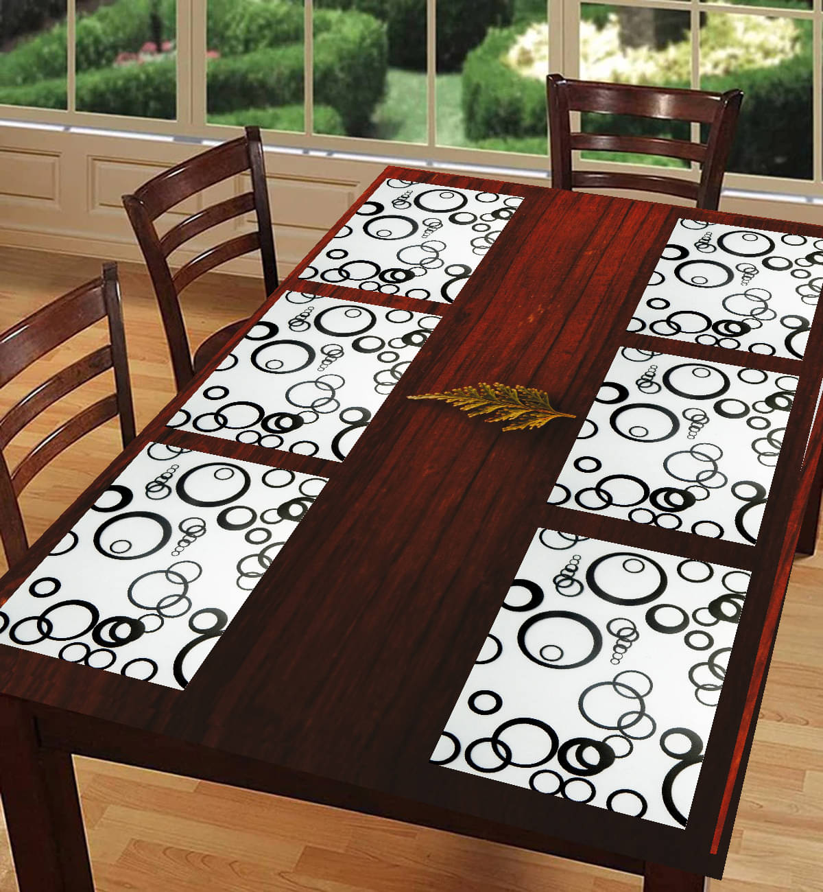 CreadCraft PVC Solid Rectangle Table Mats ( 40 cm x 30 cm ) Pack of 1 - Multi CreadCraft PVC Solid Rectangle Table Mats ( 40 cm x 30 cm ) Pack of 1 - Multi