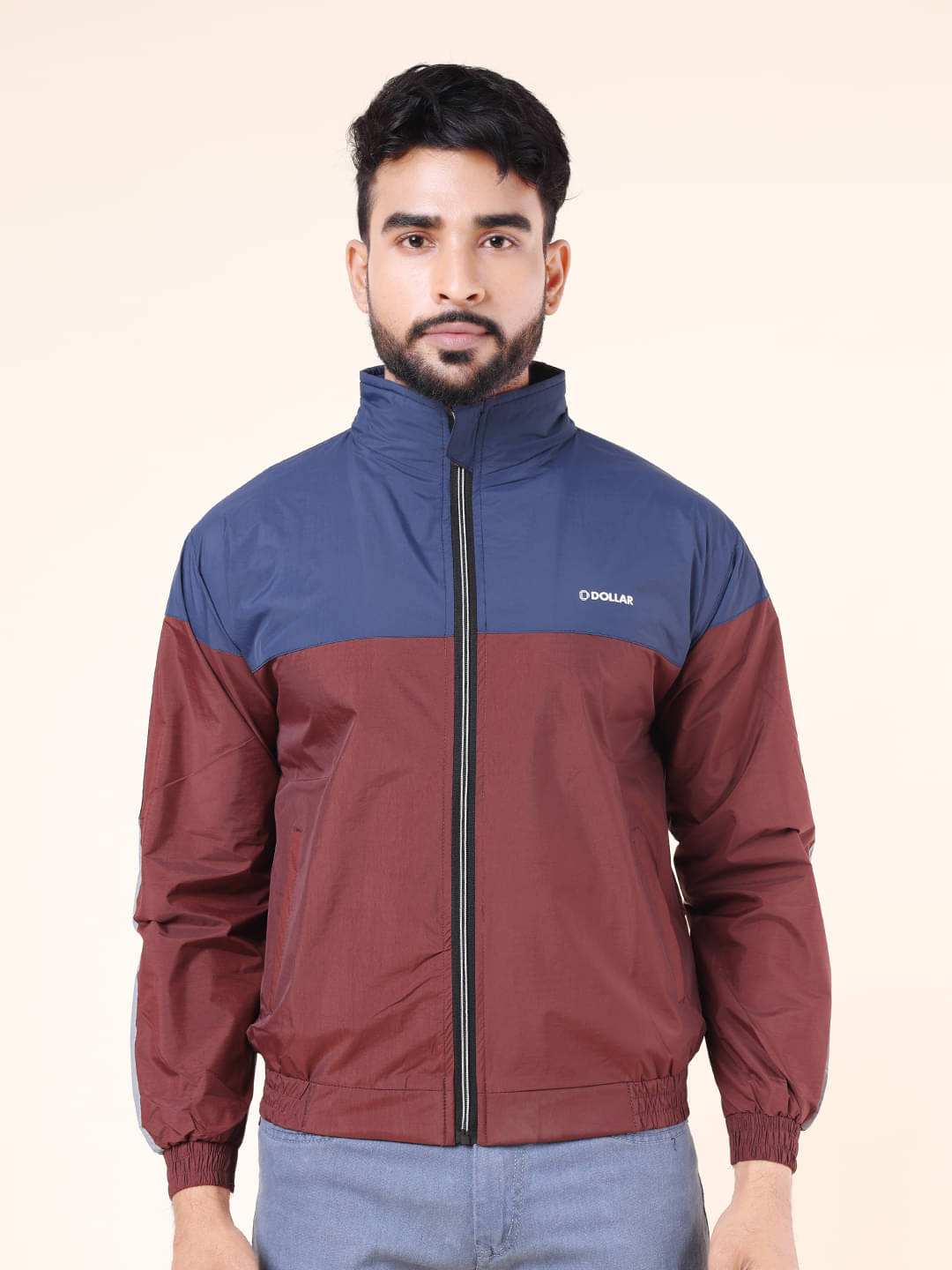     			Dollar Polyester Blend Men's Windcheater Jacket - Wine ( Pack of 1 )