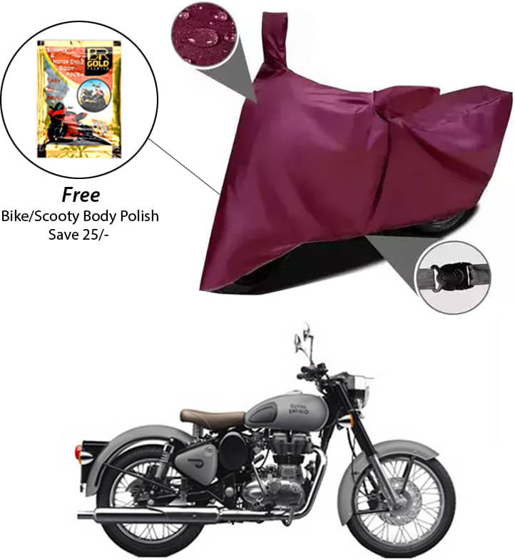 EGAL Bike Body Cover for Royal Enfield ( Pack of 1 ) , Maroon