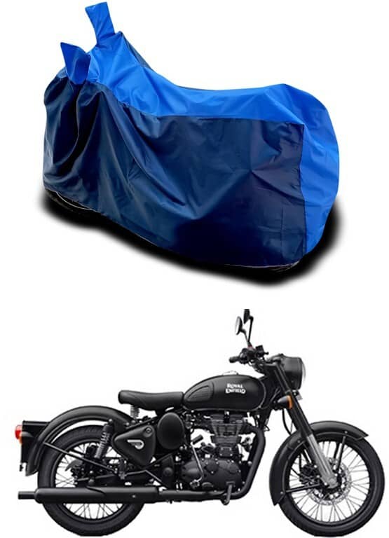 EGAL Bike Body Cover for Royal Enfield ( Pack of 1 ) , Blue