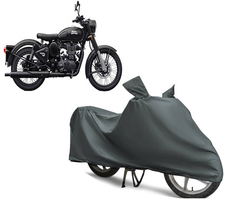 EGAL Bike Body Cover for Royal Enfield ( Pack of 1 ) , Grey