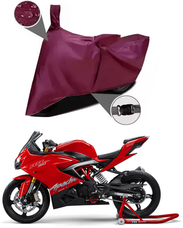 EGAL Bike Body Cover for TVS ( Pack of 1 ) , Maroon