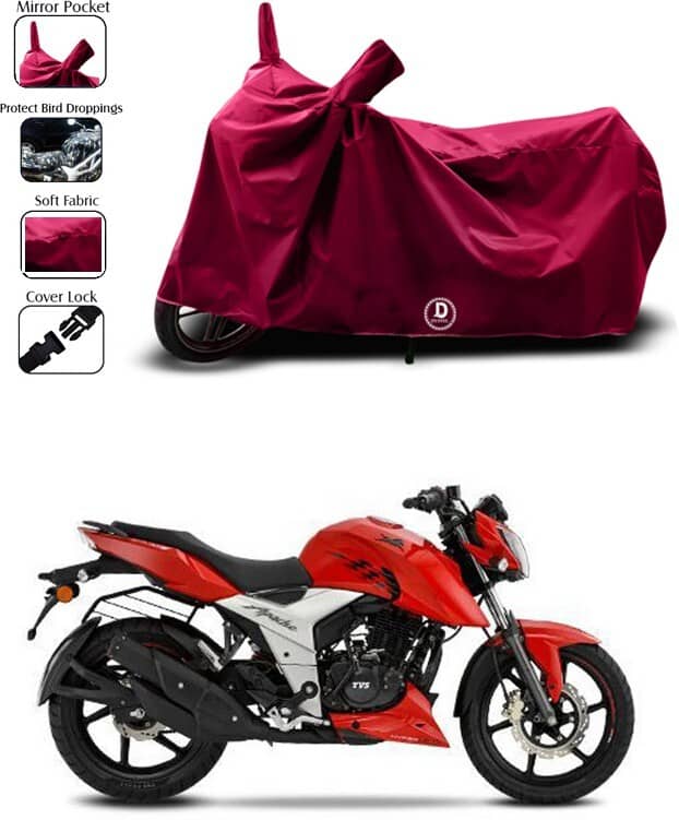 EGAL Bike Body Cover for TVS ( Pack of 1 ) , Maroon