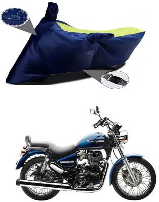 EGAL Bike Body Cover for Royal Enfield ( Pack of 1 ) , Yellow