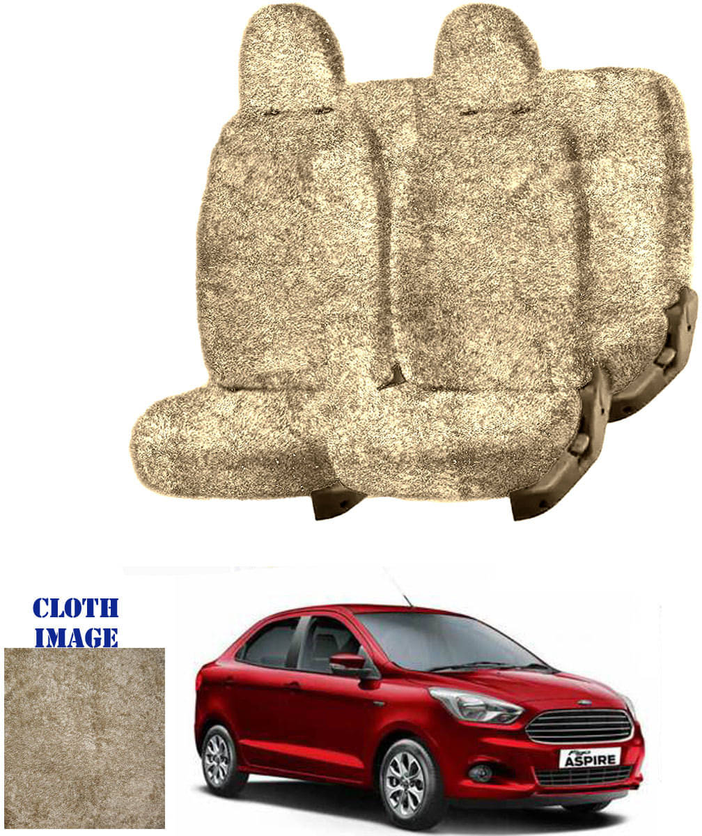     			Ford Aspire Beige 5 Seater Car Seat Cover