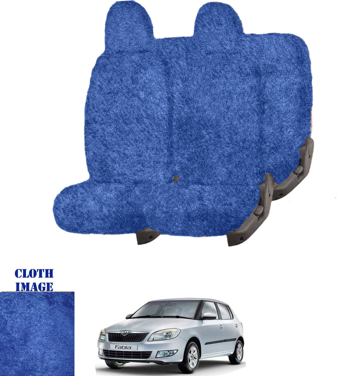 Ford Fabia Scout Blue 5 Seater Car Seat Cover     			Ford Fabia Scout Blue 5 Seater Car Seat Cover