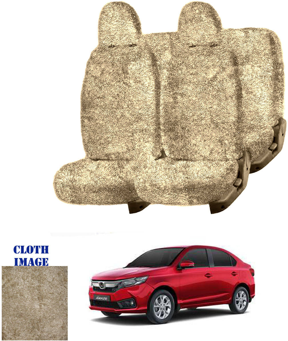     			Honda Amaze Beige 5 Seater Car Seat Cover