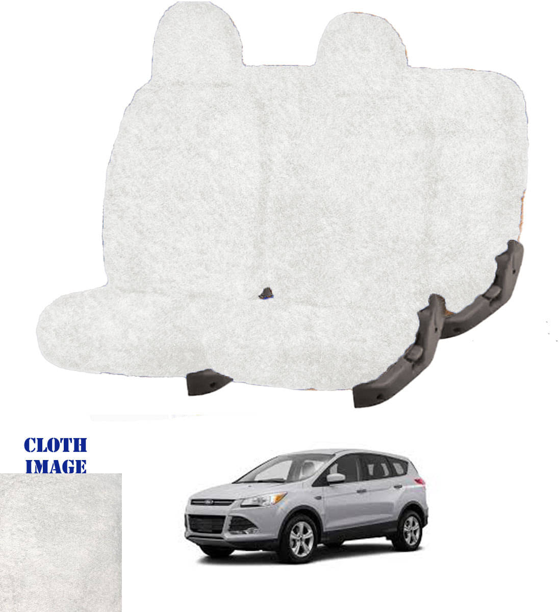 Honda CR-V White 8 Seater Car Seat Cover Honda CR-V White 8 Seater Car Seat Cover