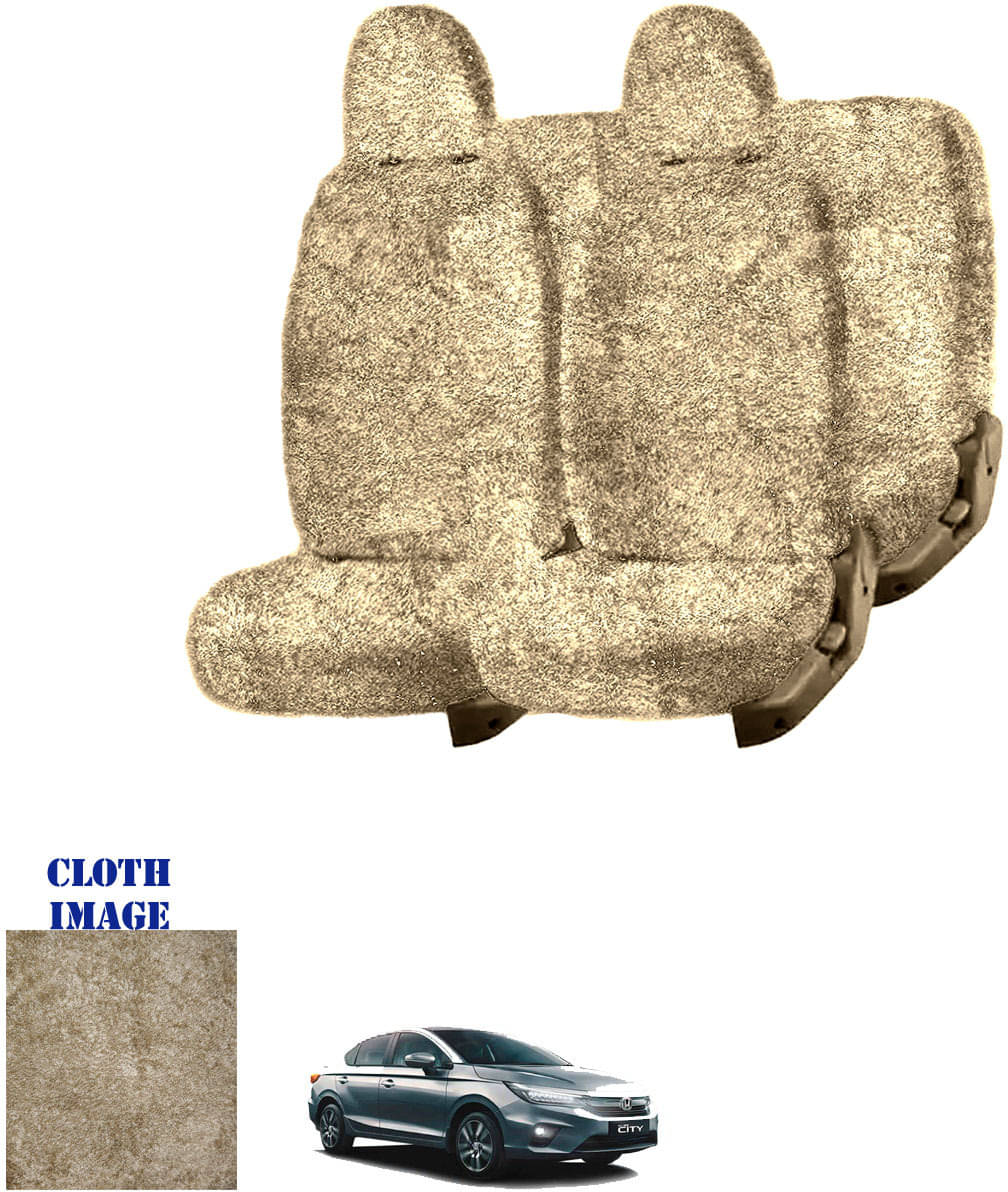 Honda New City Beige 5 Seater Car Seat Cover Honda New City Beige 5 Seater Car Seat Cover