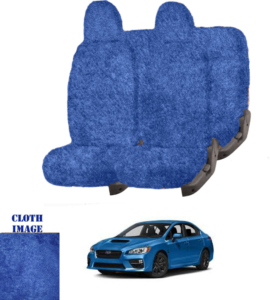 Honda WRX Blue 7 Seater Car Seat Cover     			Honda WRX Blue 7 Seater Car Seat Cover