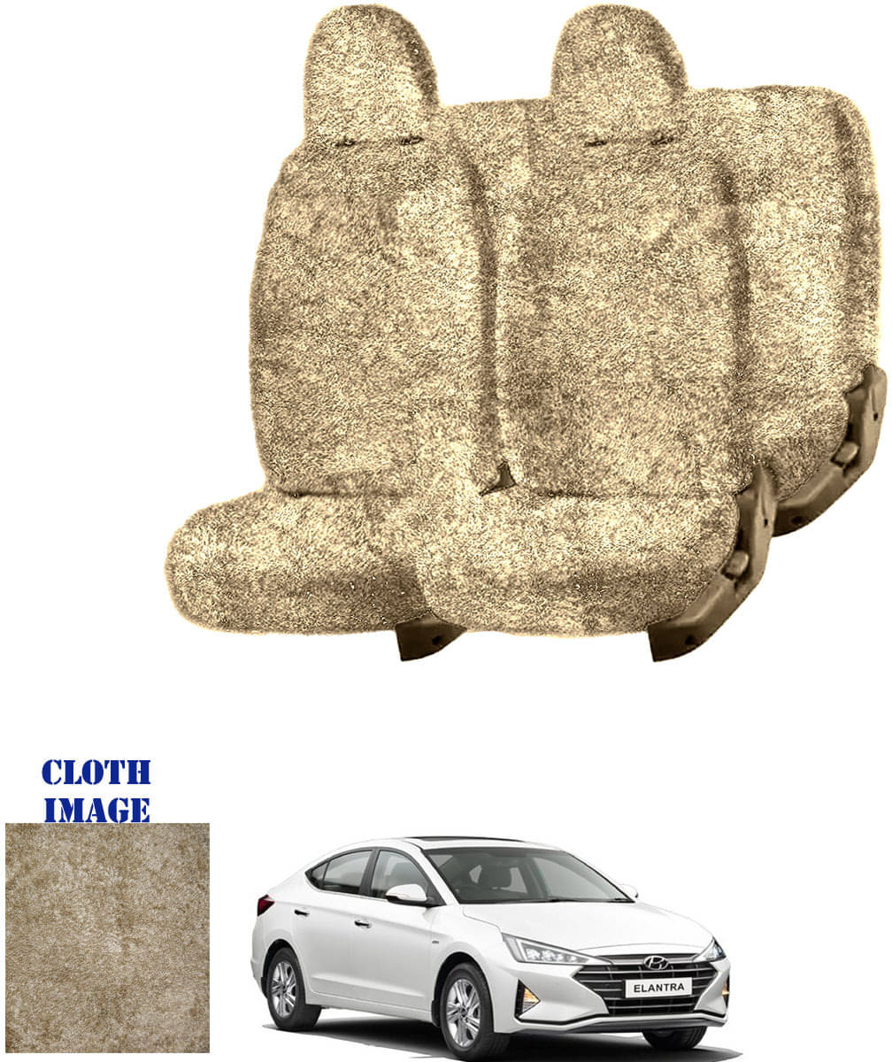     			Hyundai Elantra Beige 5 Seater Car Seat Cover