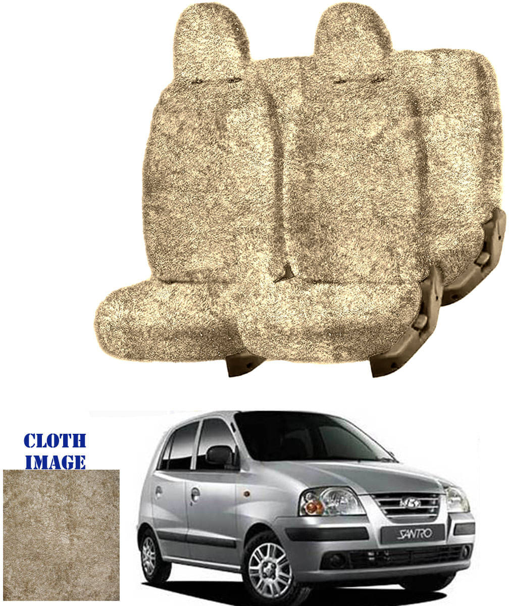 Hyundai Santro Beige 5 Seater Car Seat Cover Hyundai Santro Beige 5 Seater Car Seat Cover