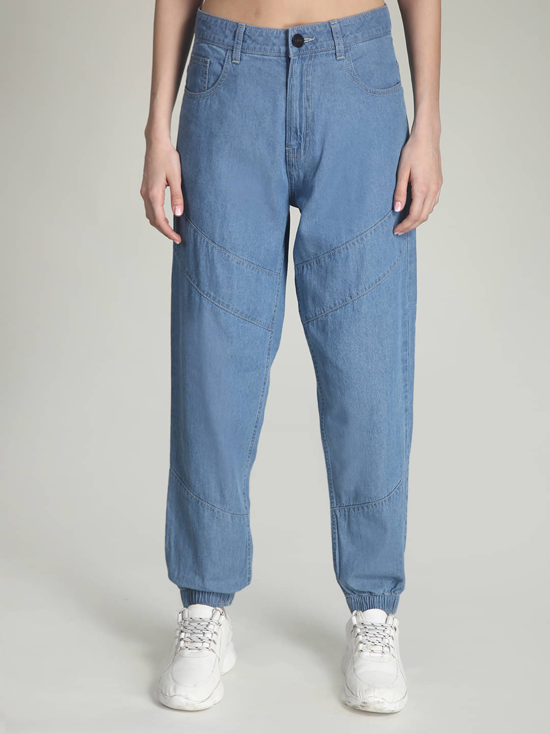     			IVOC - Blue Denim Jogger Women's Jeans ( Pack of 1 )