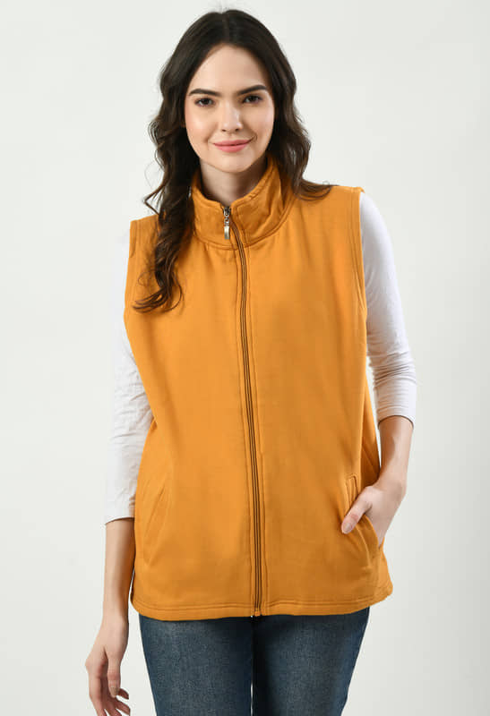 IndiWeaves - Fleece Yellow Jackets Pack of 1 - Jackets & Coats | Buy online on ZillyBuy
