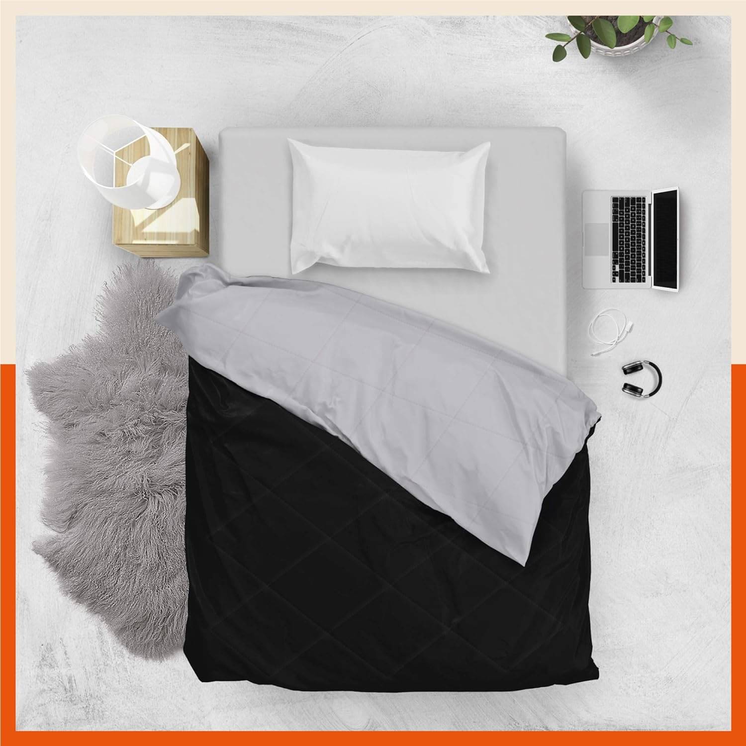 Jinaya's Microfiber Solid Single Size Comforter ( 229 x 152 cm ) - Multi ( ) Jinaya's Microfiber Solid Single Size Comforter ( 229 x 152 cm ) - Multi ( )