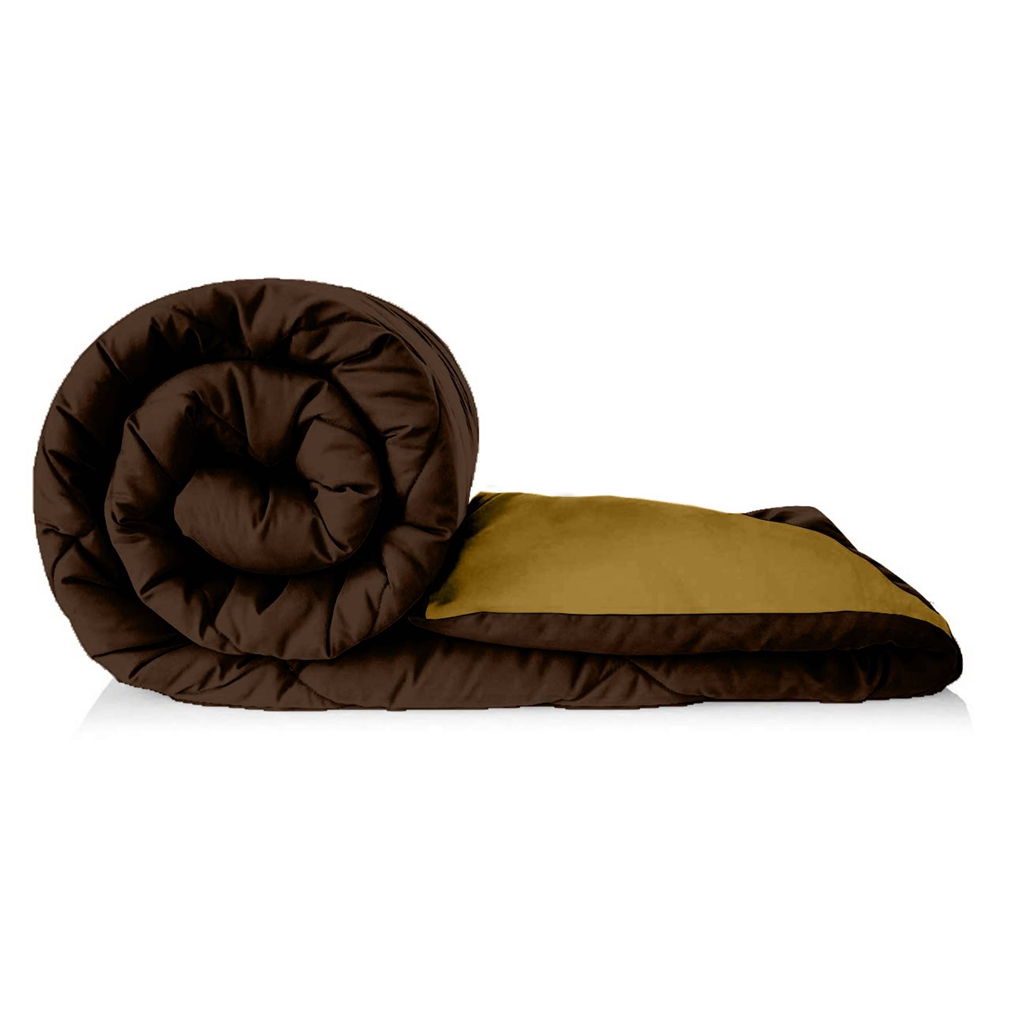 Jinaya's Microfiber Solid Single Size Comforter ( 229 x 152 cm ) - Multi ( ) Jinaya's Microfiber Solid Single Size Comforter ( 229 x 152 cm ) - Multi ( )