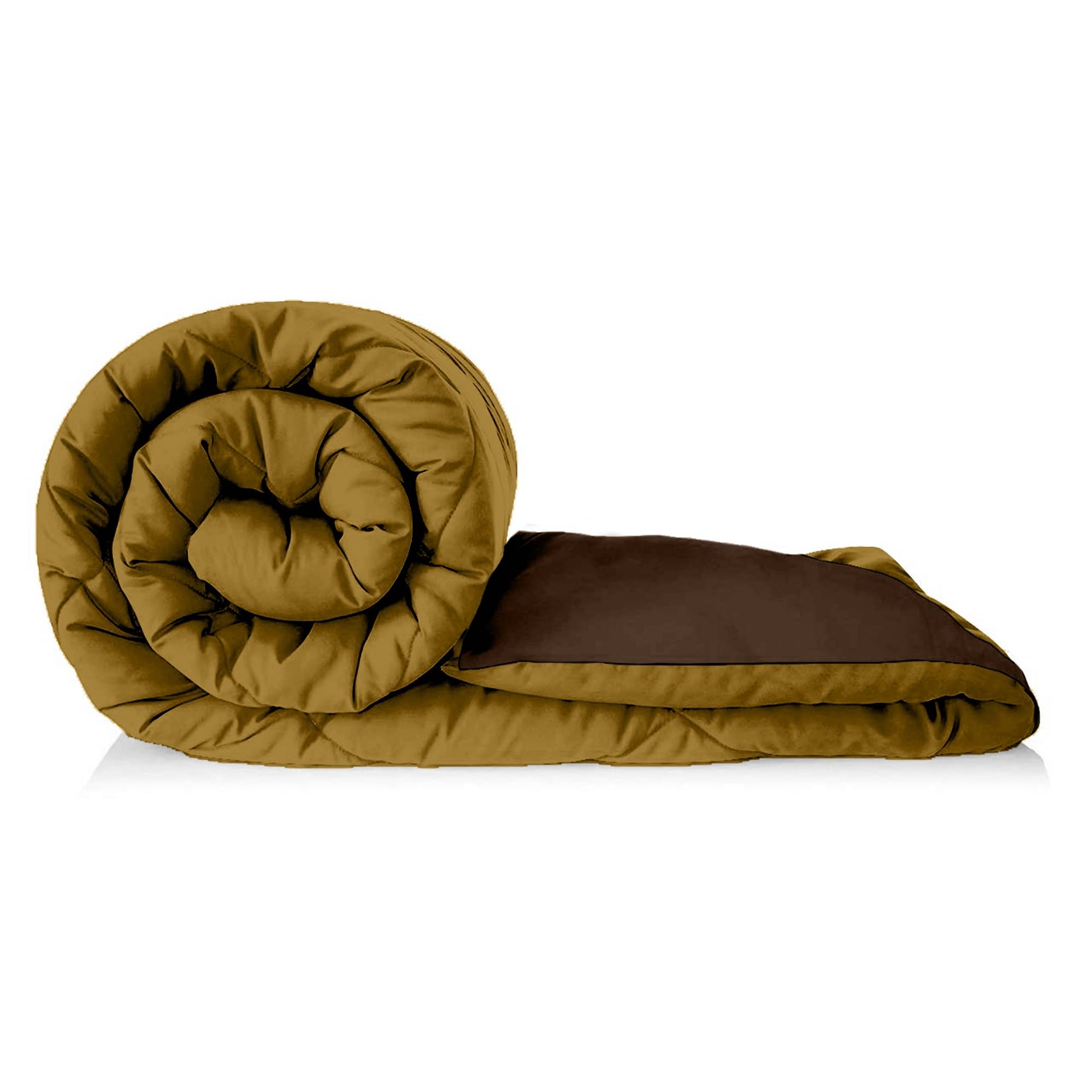 Jinaya's Microfiber Solid Single Size Comforter ( 229 x 152 cm ) - Multi ( ) Jinaya's Microfiber Solid Single Size Comforter ( 229 x 152 cm ) - Multi ( )