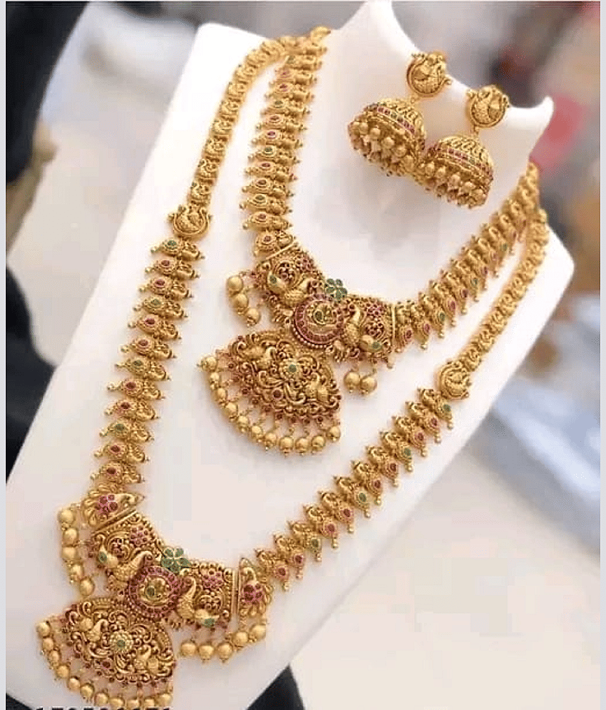 Alloy Necklace Snapdeal Neck Chain Piah Fashion Gold Alloy