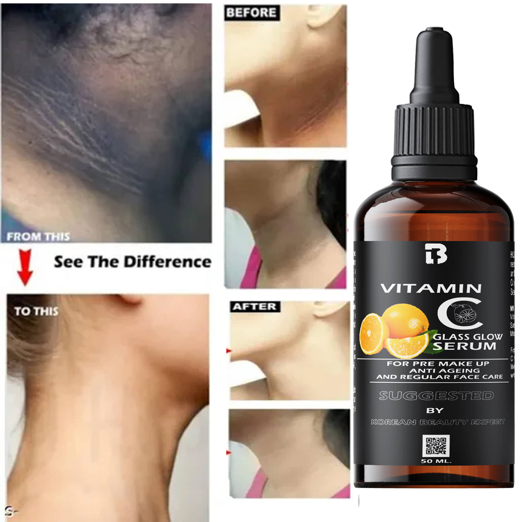 LA'Beardex Face Oil Vitamin C Daily Care For Oily Skin ( Pack of 1 )