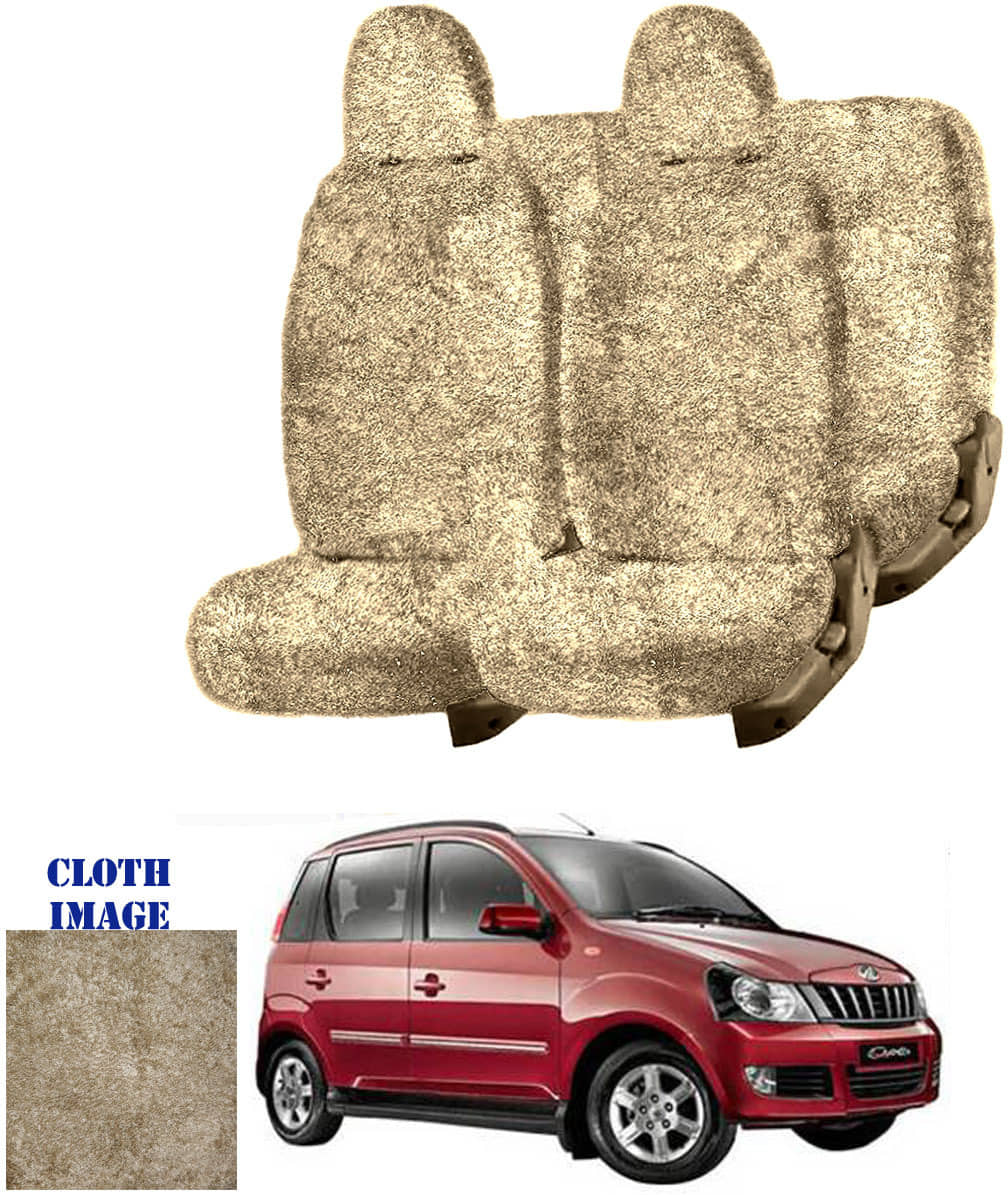 Mahindra Quanto Beige 8 Seater Car Seat Cover