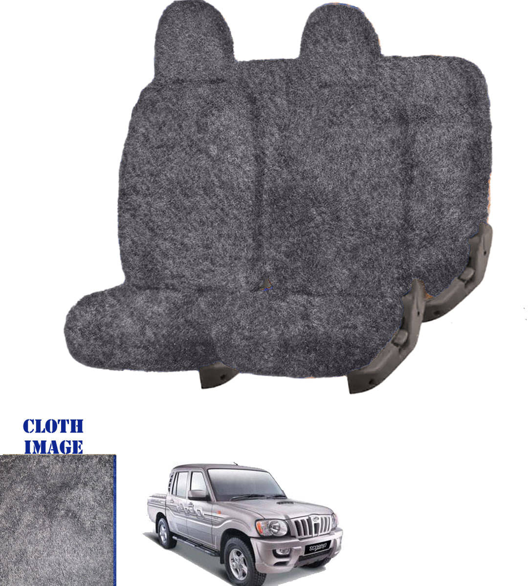 Mahindra Scorpio Getaway Grey 9 Seater Car Seat Cover Mahindra Scorpio Getaway Grey 9 Seater Car Seat Cover